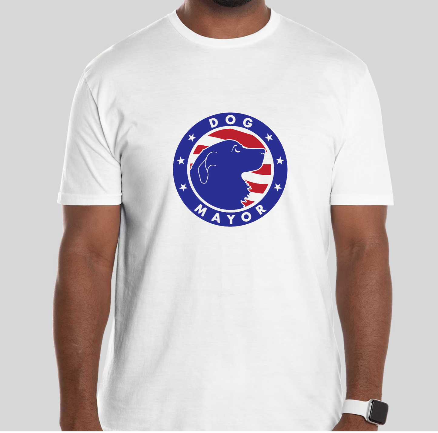 Honorary Dog Mayor Short-Sleeve T-Shirt